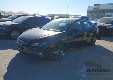 2019 Honda Civic Ex из США, поврежденный, VIN JHMFC1F34KX005302